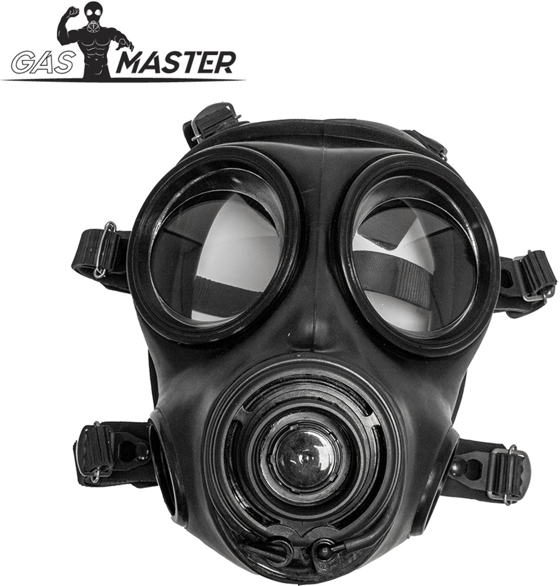 GASMASTER S10.4 Ultimate Breath Play Gasmasker