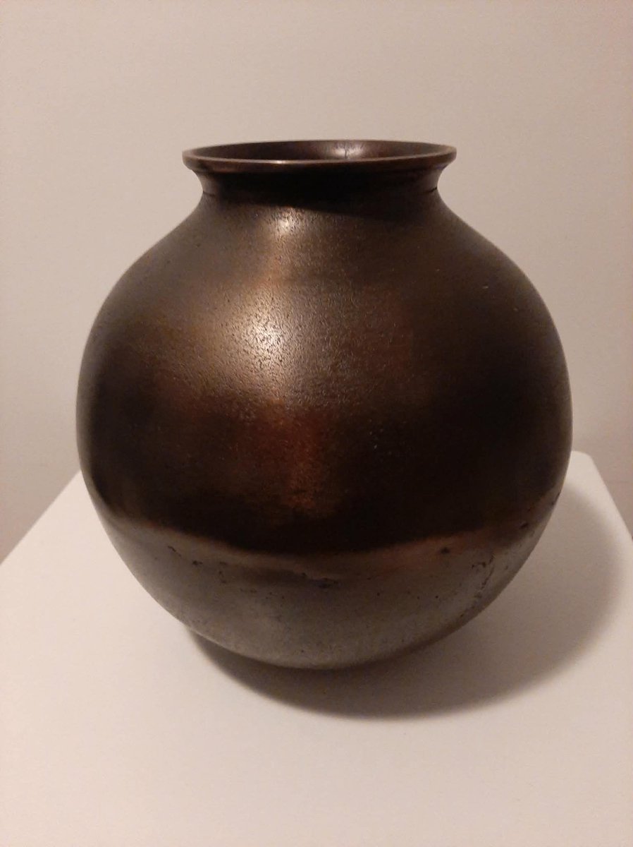 Colmore by Diga-vaas-Aluminium Raw Antique-Koper brons-34x34x36cm