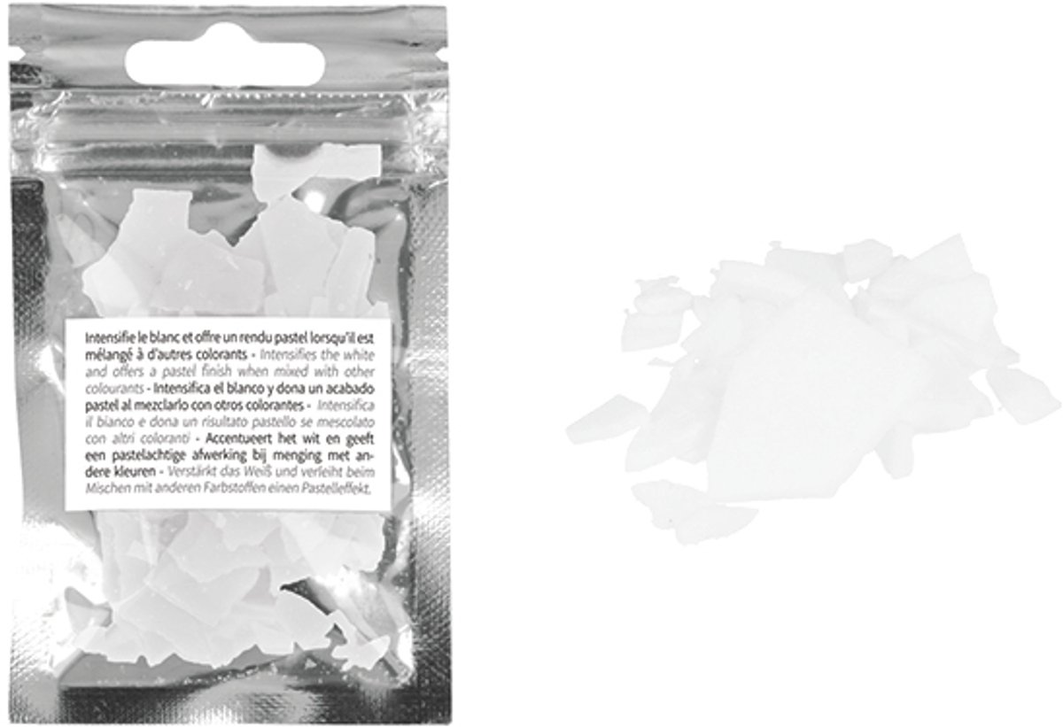 Witte paraffine tabletten 5 gr voor kaarsen - Artemio