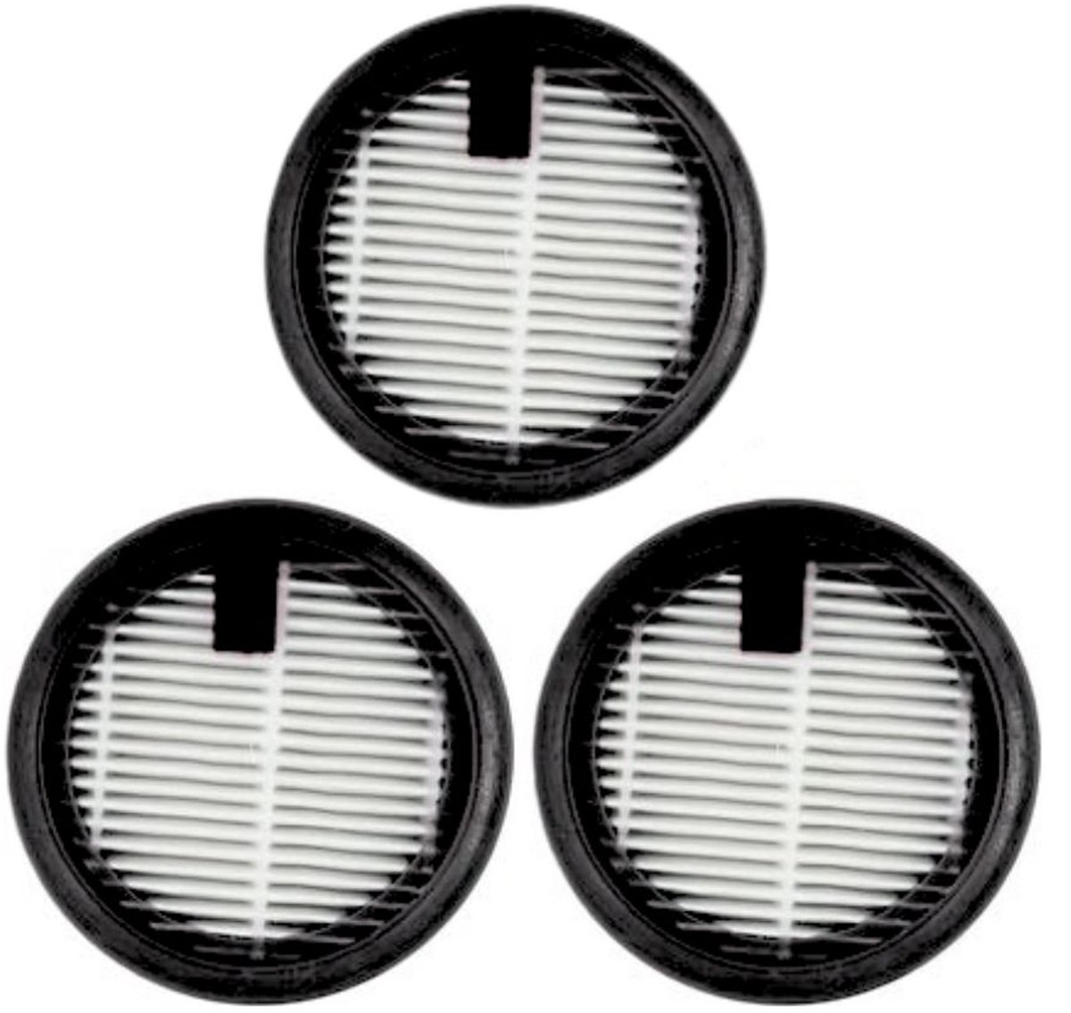 BambiClean HEPA Filter 3 stuks - Geschikt voor Steelstofzuiger Cubby