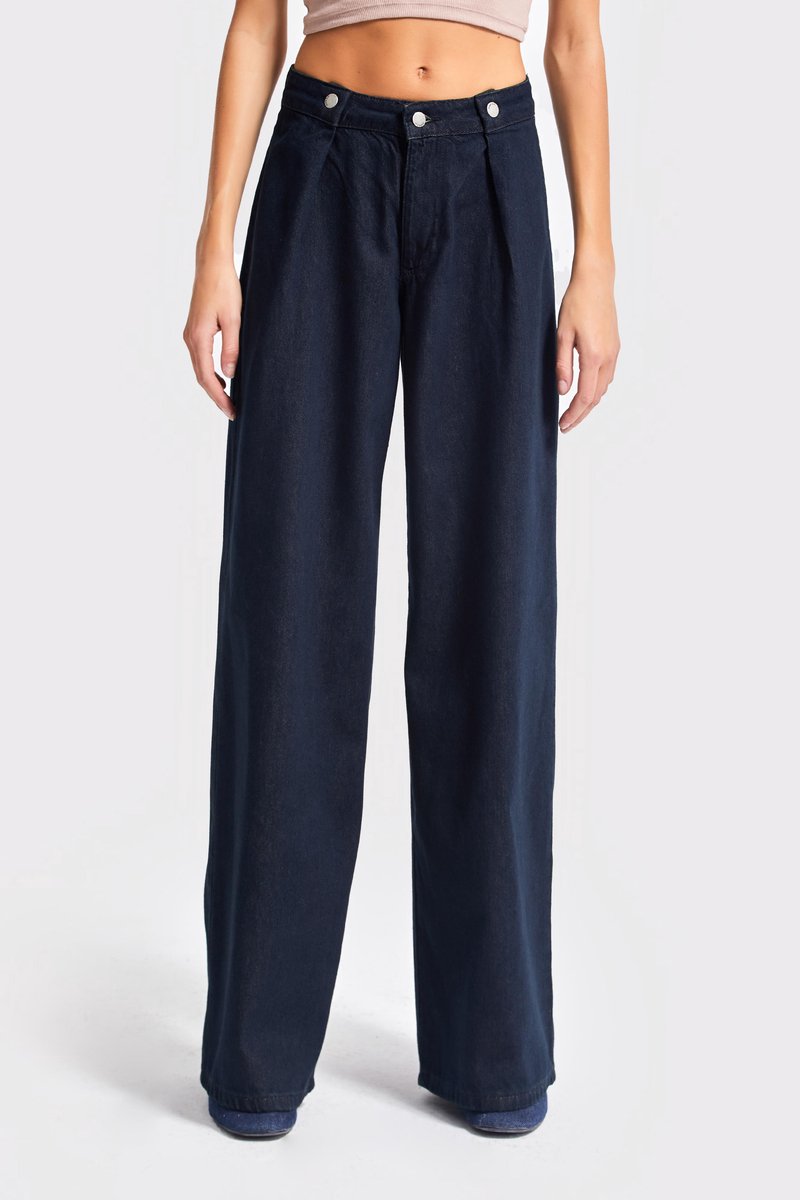 It's Basic - Wide Low Rise Jeans