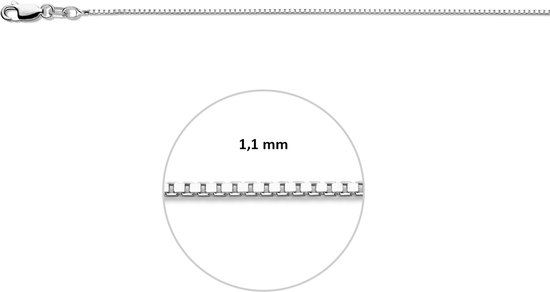 GLAMS - Collier Vénitien 1,1 mm - Argent