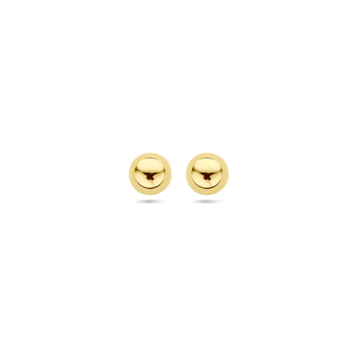 Marie Celeste oorknoppen bol - 5 mm - Goud