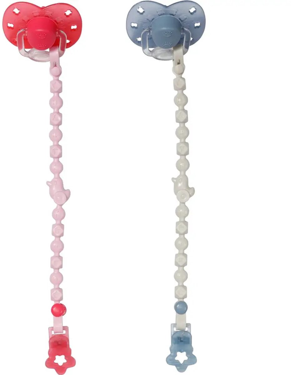 BABY born speen met clip poppenaccessoire - Assorti. — afbeelding 10