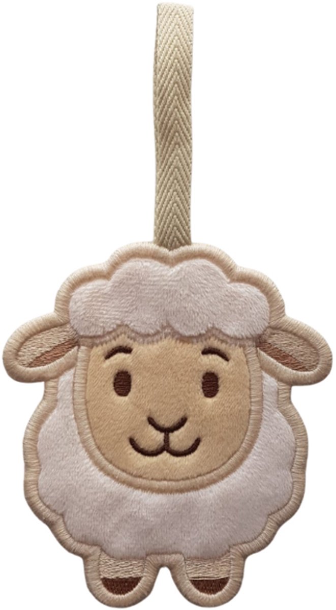 Chewies & More Speendoekje Schaap - Greige