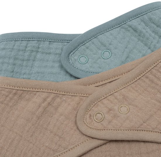 Jollein Baby Slab Bandana - Hydrofiel - Slabbetjes Baby - 2 Stuks - Sea Green/Biscuit van Jollein — afbeelding 5