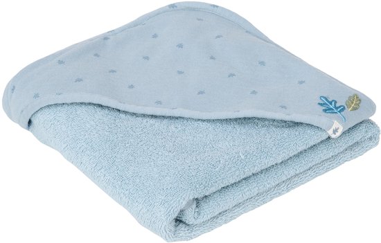 Badcape - Blauw - 100 x 100 - Essentials — afbeelding 4