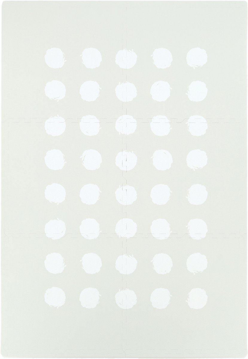Puck Playmat Dots - Sandy White