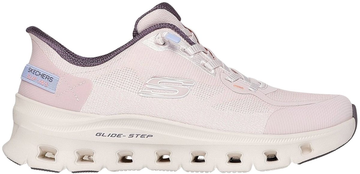 Skechers Glide-Step Pro Pure Motion lichtroze - wit