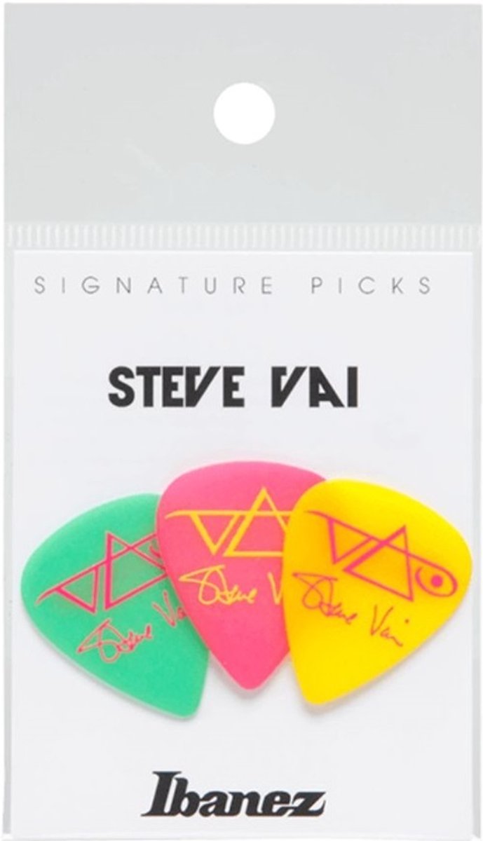 Ibanez B1000SVGPY Steve Vai Signature Series plectrum Heavy 1.00 mm 3-pack