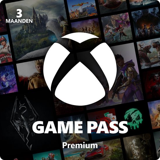 Xbox Game Pass Premium - 3 maanden - Xbox, PC, Cloud Gaming