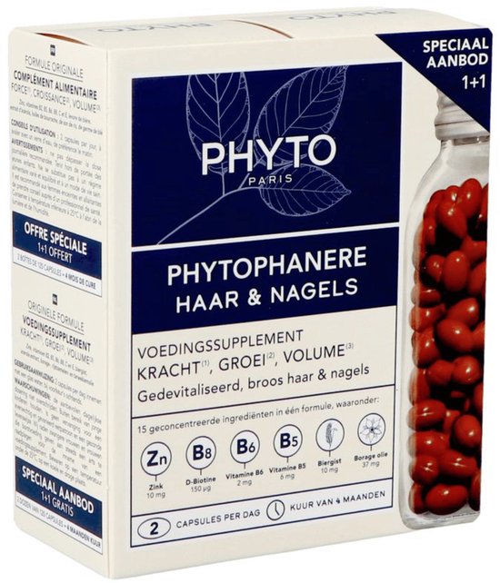 Food Supplement Phyto Paris Phytophanere 2 Pieces 120 Units