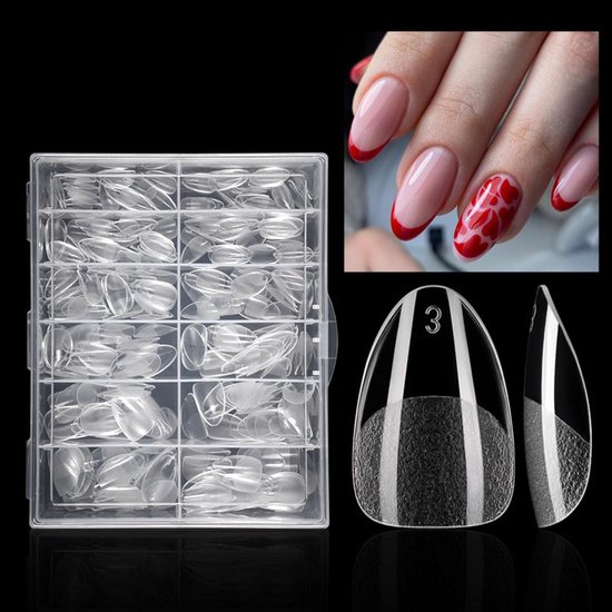 Transparante Nageltips