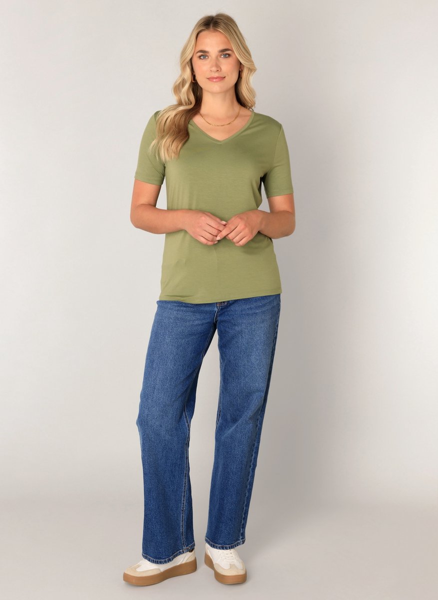 BASE LEVEL Yanic Jersey Shirt - Green - maat 42