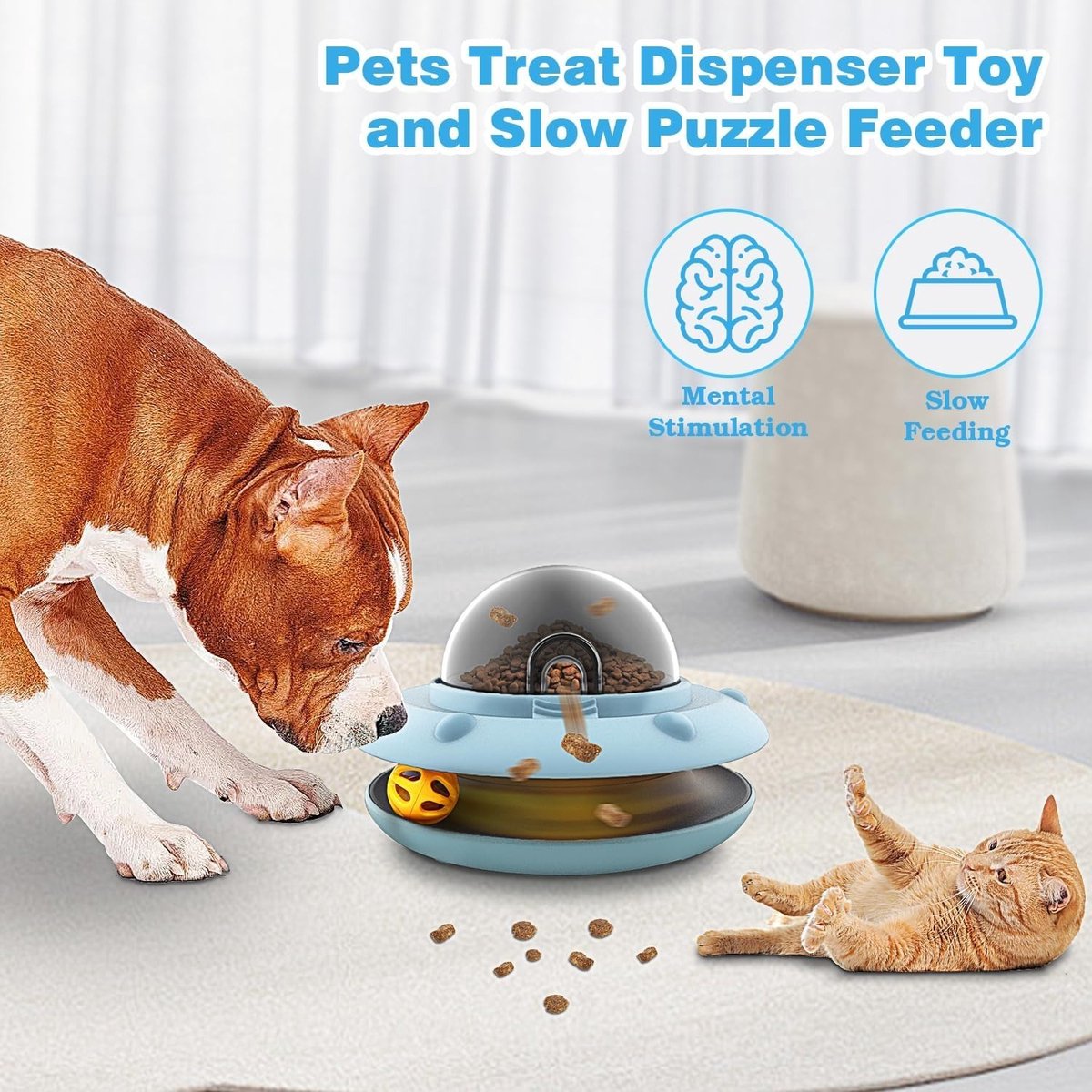 Slimme UFO Voedselpuzzel Katten - afbeelding 2