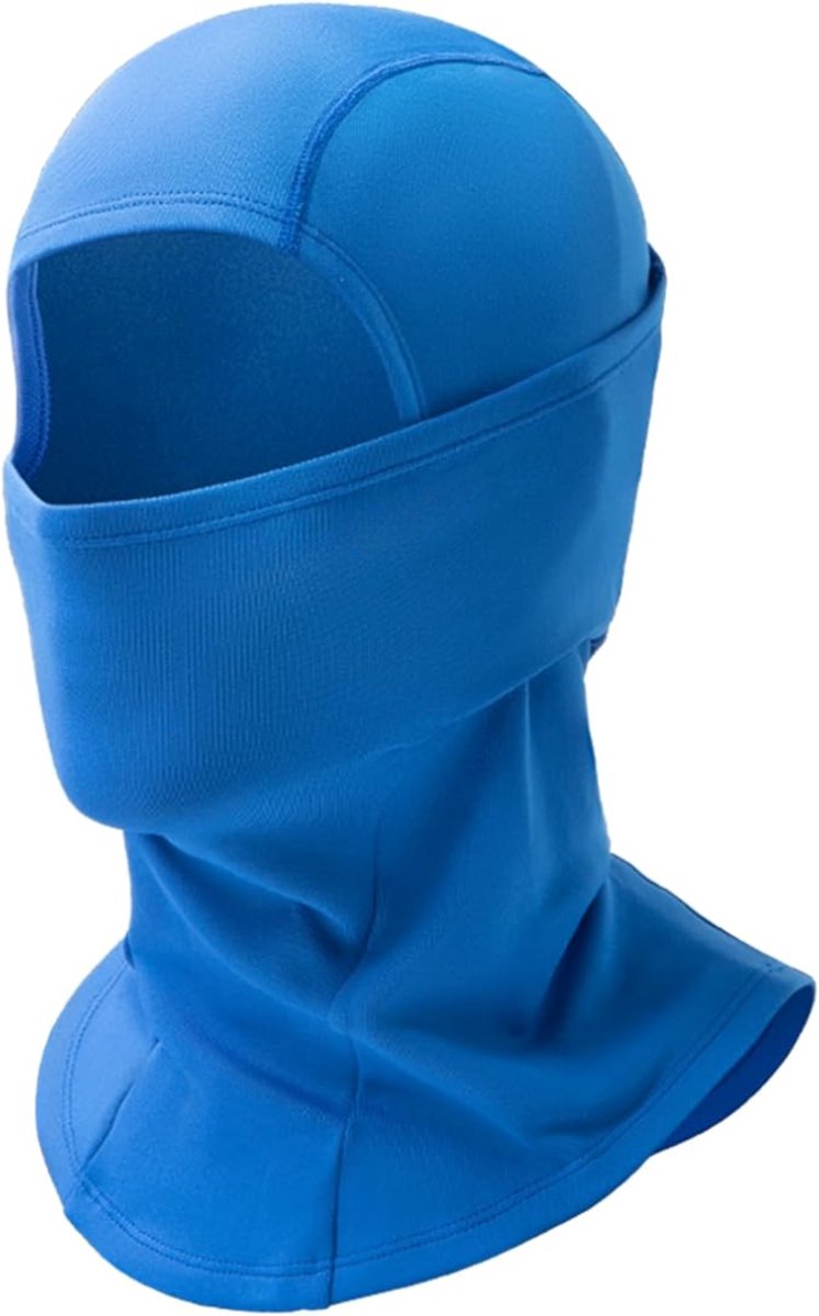Goodivery ® Skimasker winddicht warm voor fietsen skiën motorrijden winter unisex one Blauw