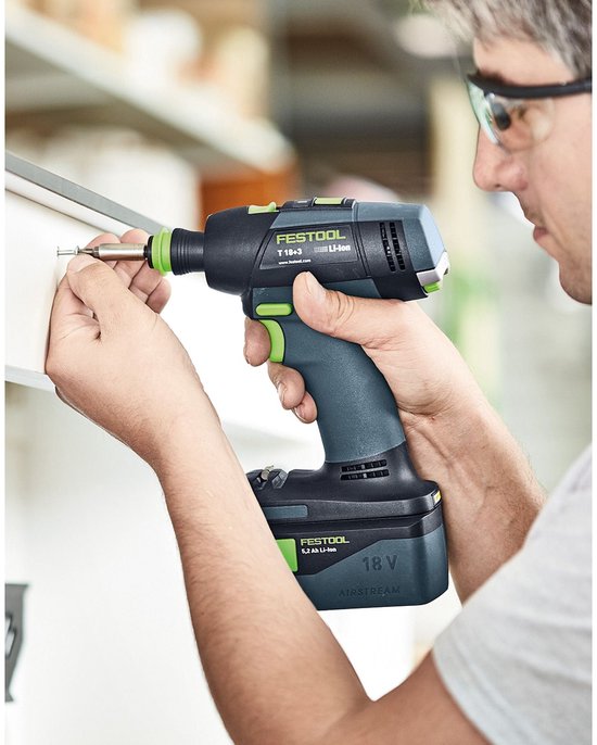 Festool Accu Schroefboormachine T18+3 Basic | bol