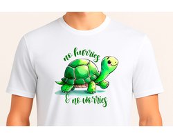 No Hobbies & no Worries - T Shirt - Cute - Sarcastic - GoodVibes - Sarcasm - Funny - Gift - Cadeau - Sarcastisch - SarcastischeVibes - schattig - lief - feelgood - Schildpadden