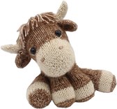 Hardicraft Kit Tricot Chris Flamingo 37 Cm - Kit Complet Avec Instructions Et Matériel Pour Débutants Et Confirmés - Animal En Laine à Tricoter