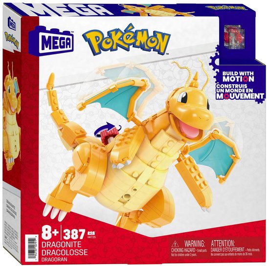 MEGA - Pokémon Dragonite - Bouwspeelgoed