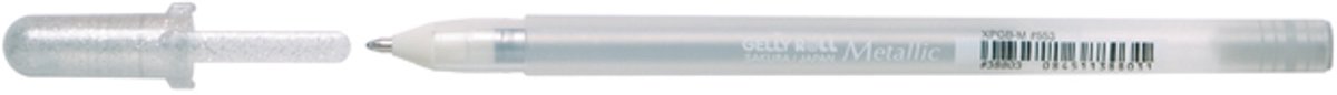 12 Metallic Zilver Gelpennen Xpgb-M-553