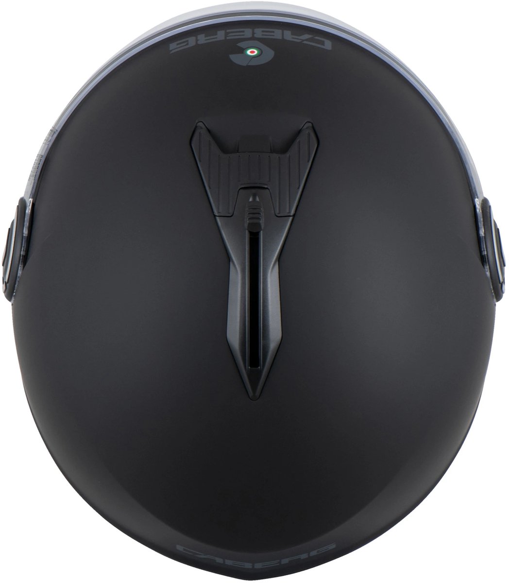 Caberg Riviera-X - Mat Zwarte Motor en Scooter Jethelm met ingebouwd zonnevizier - Maat M (57 t/m 58 cm hoofdomtrek) - ECE 22.06 Gekeurd – foto 5