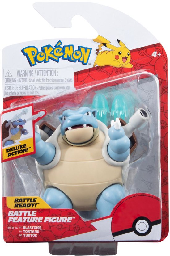 Pokémon Battle Feature Speelfiguur - Blastoise 11 cm