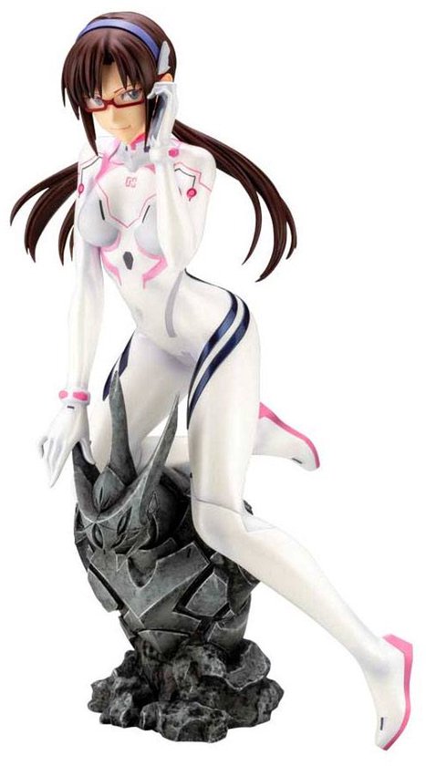 Evangelion 4 PVC Statue 1/6 Mari Makinami Illustrious White Plugsuit Ver. 24 cm