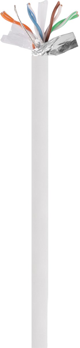 Q-Link FTP kabel - CAT6 - KPN keur - AWG24 - wit - 50 m