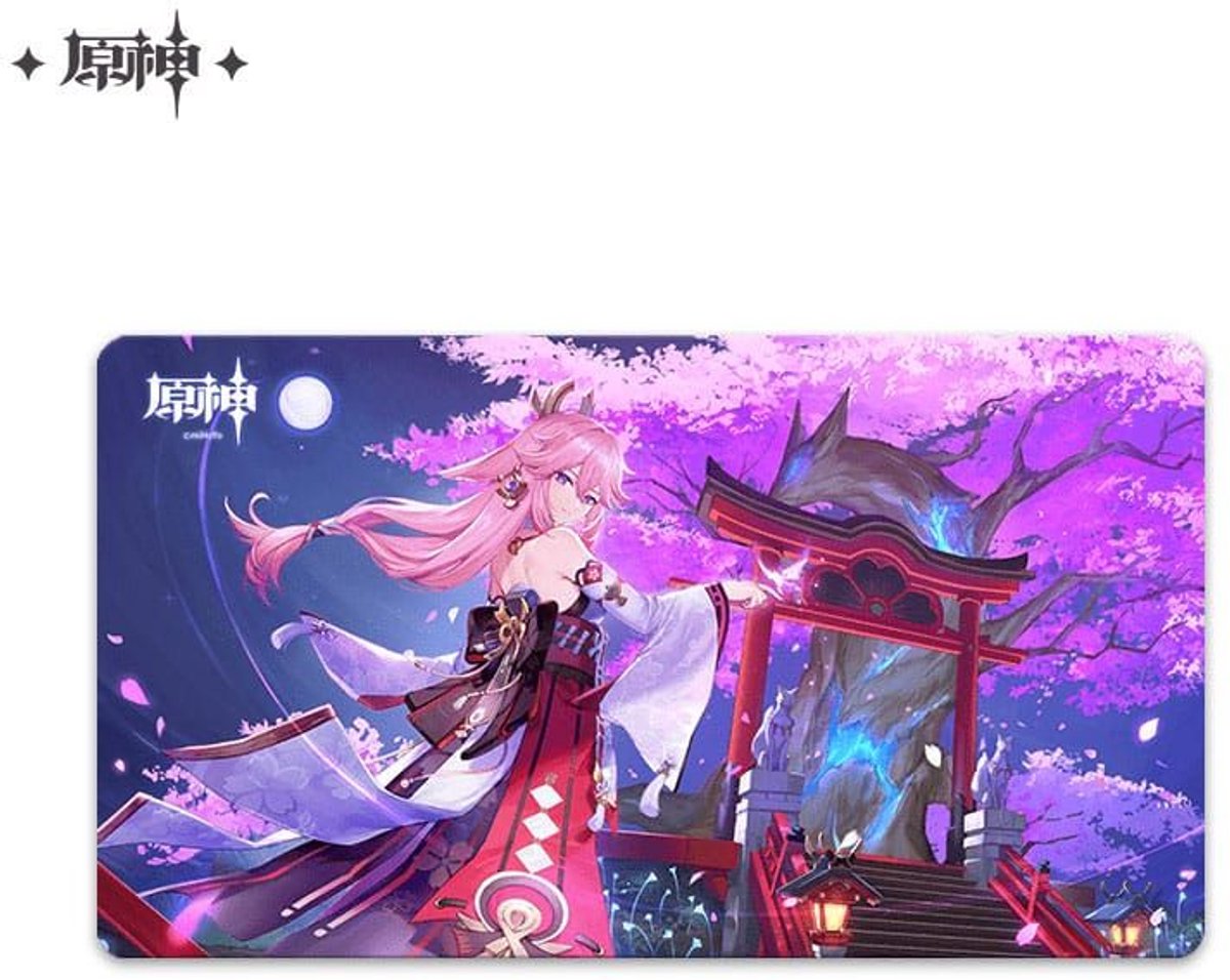 Genshin Impact Mousepad Yae Miko 70 x 40 cm