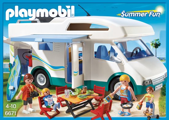 Playmobil Grote familie-camper – 6671