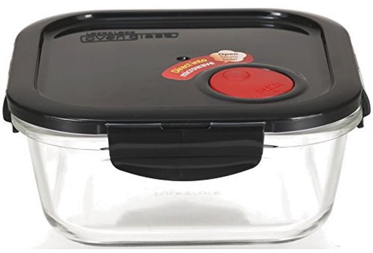 Hittebestendige glazen vershouddoos - magnetron- en ovenbestendig, luchtdicht, 750 ml