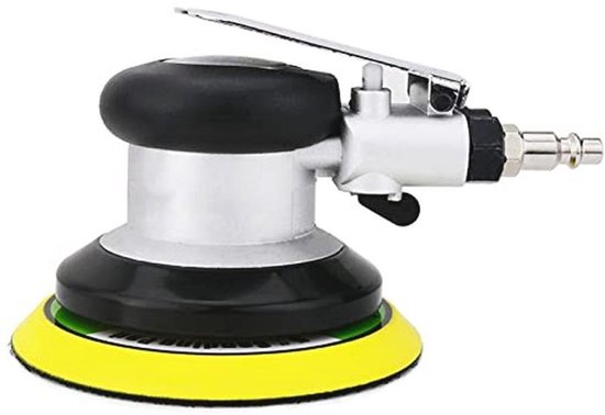 JGS Premium - Persluchtschuurmachine 5 Inch Voor Het Polijsten En Slijpen Pneumatische Excentrische Schuurmachine Luchtschuurmachine Handpalmslijper