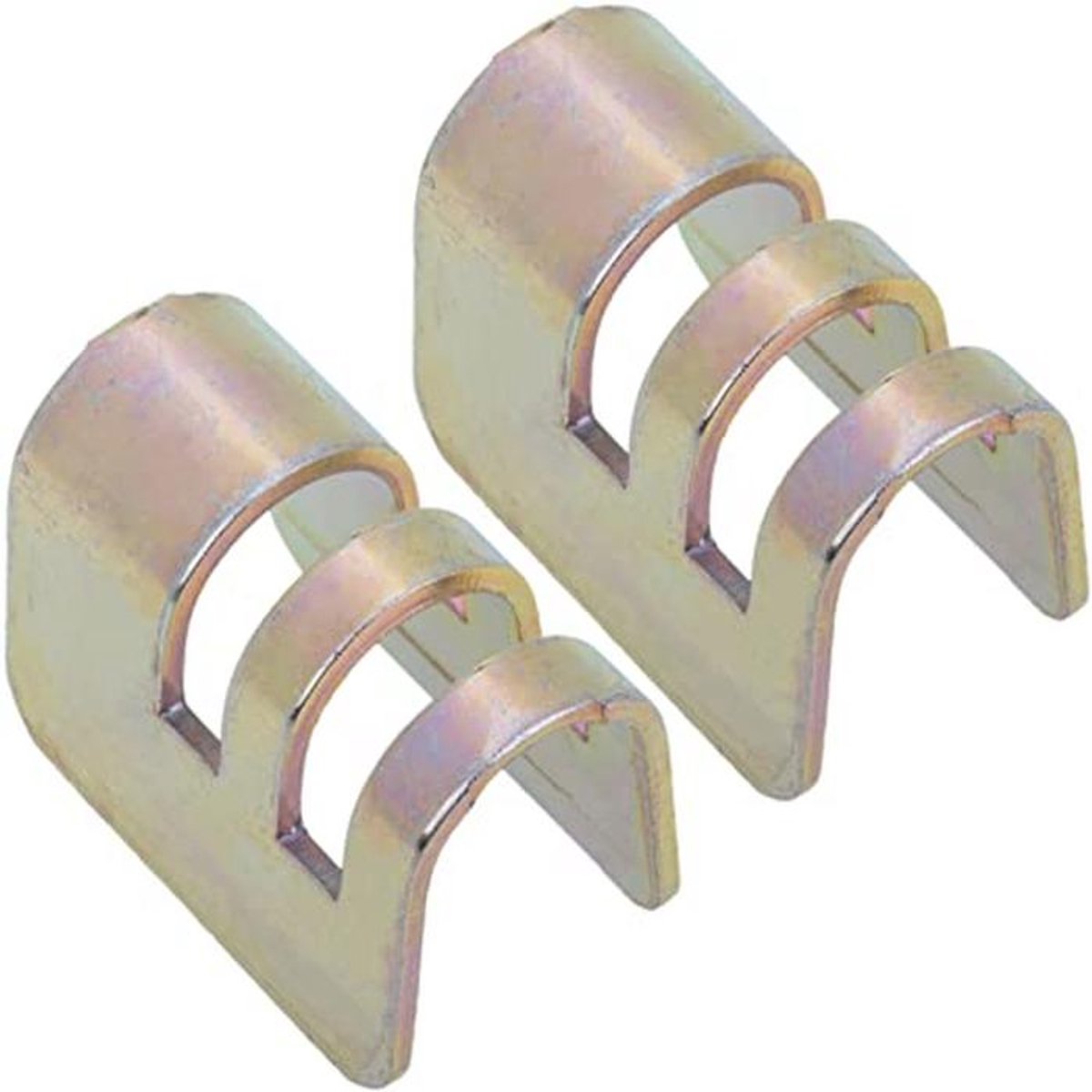 U-vormig accessoire voor rolgordijnen - 2 stuks