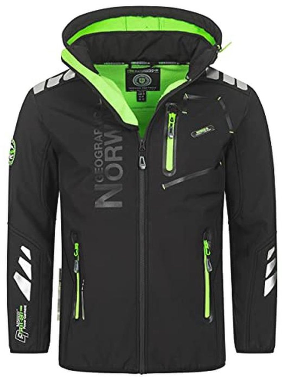 Softshell jas voor heren, outdoor functionele jas