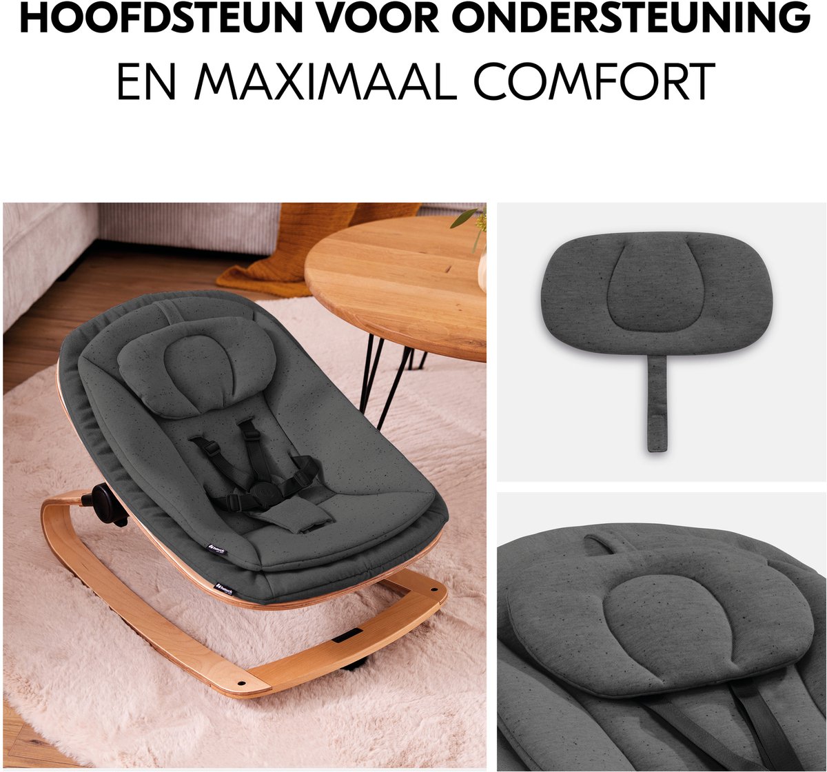 Hauck Highchair Bouncer Eco - 3-in-1-wipstoel thumbnail 2