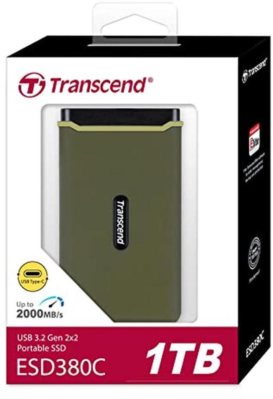 1TB SSD USB3.2 Gen2x2 Type-C — afbeelding 2