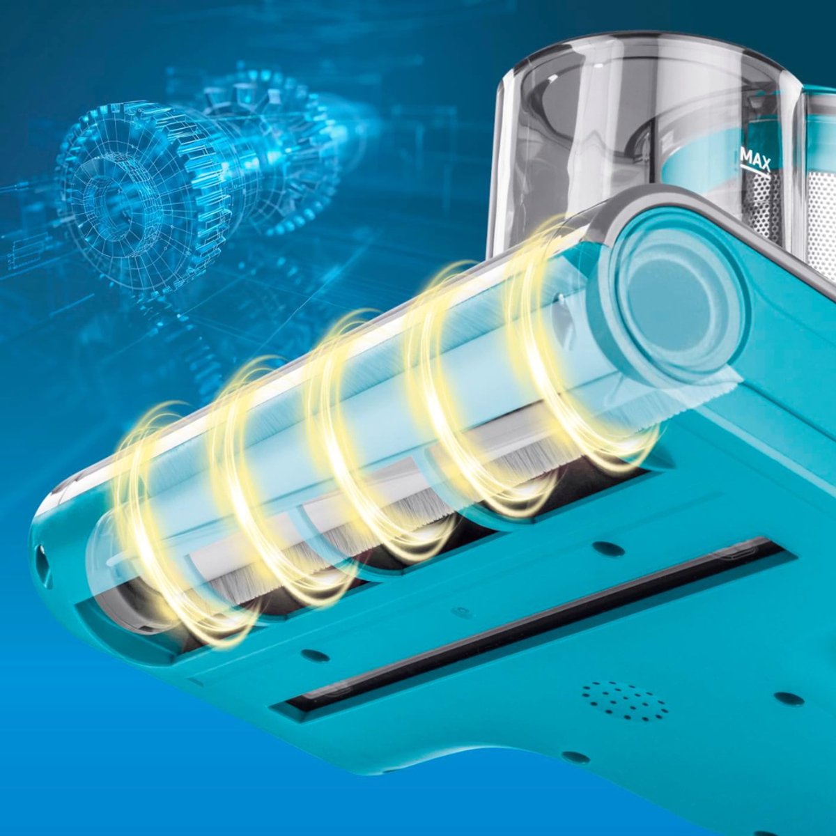 Huisstofmijt Stofzuiger - Roterende Mijtzuiger - Met - afbeelding 2