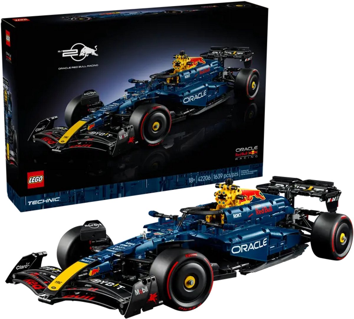 LEGO Technic - Oracle Red Bull Racing RB20 F1 auto - F1 auto - 42206 — afbeelding 25
