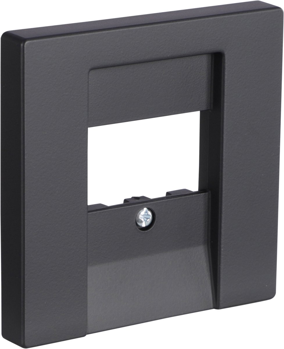 Busch-Jaeger Future Linear afdekplaat - TAE/UAE/USB/luidspreker - zwart