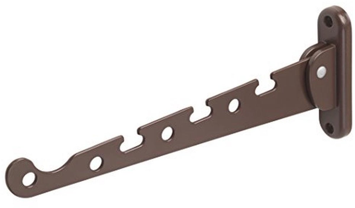 Ruimtebesparende Kledingventilator met Inklapfunctie - 290 x 30 mm - 20 kg Draagkracht