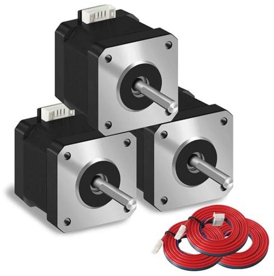 Stappenmotor Mini Lineaire Lood Schroef Moer Schuif - 2 Fase 4 Draads