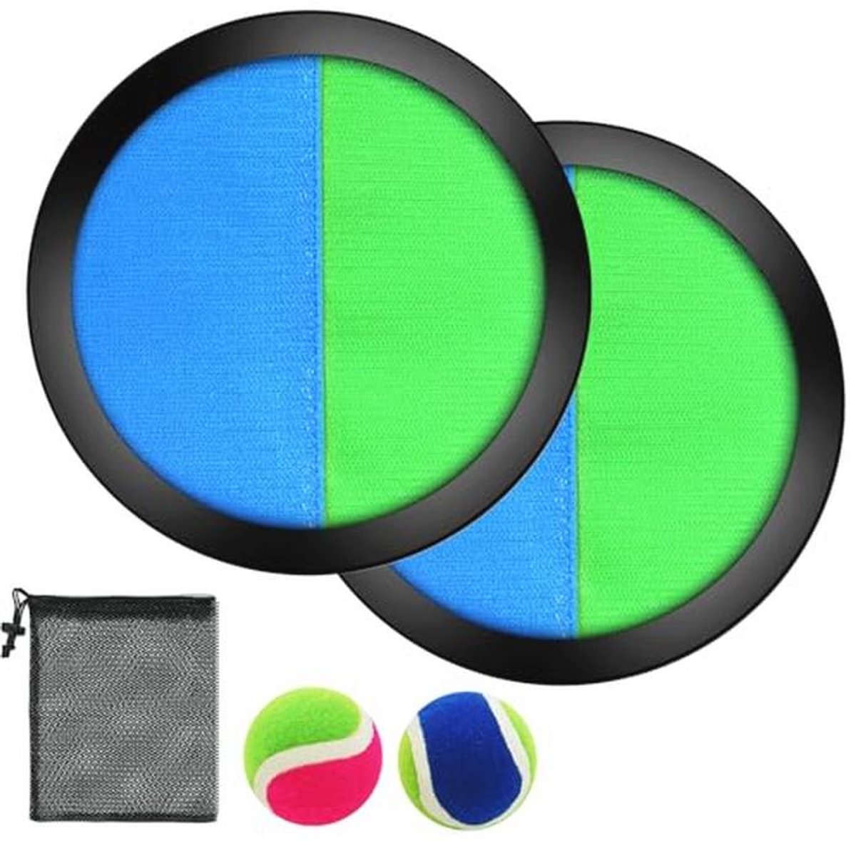 Klittenbandbalspel voor Kinderen - Outdoor Werp- en Vangspelset