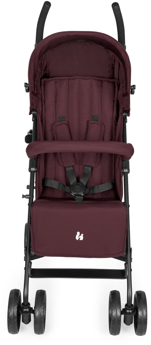 hauck Fold N Care - Lichtgewicht buggy met kap voor op reis - Blackberry thumbnail 8