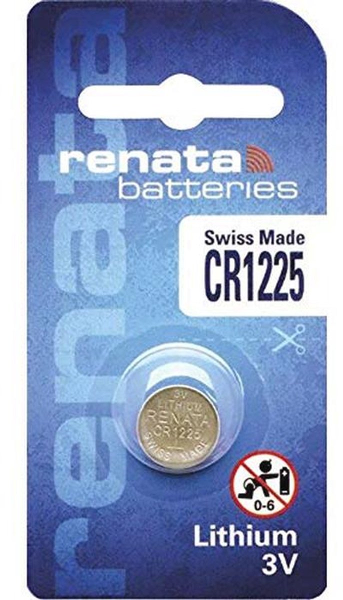 Lithium Knoopcel CR1225 - 2 Stuks - 3V 48mAh