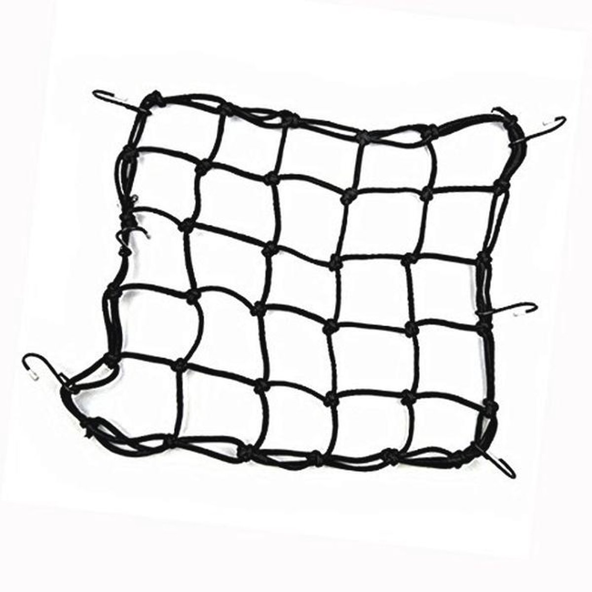 Luggage Cargo Bungee Bag met 6 Haakjes voor Helm en Bagage - 40x40cm