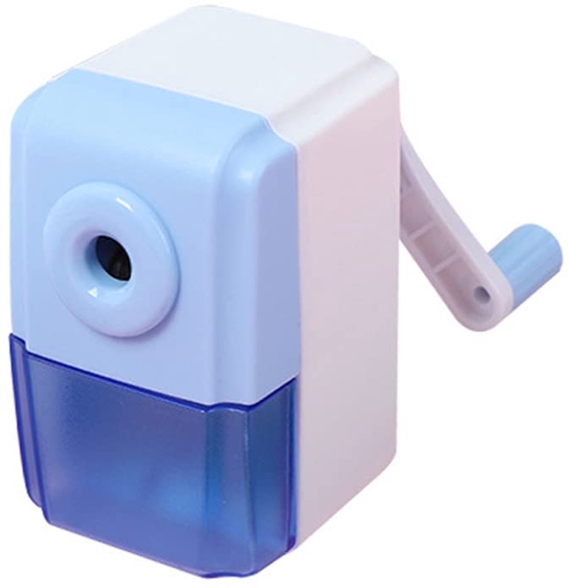 IMPERATORIS® Puntenslijper - Voor Scholen, Kantoren en Thuis - Hoogwaardige Kwaliteit - 1 Stuks - Blauw , wit