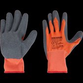 SteadMax 6 paar kleine reinigingshandschoenen, herbruikbare natuurlijke latex rubberen handschoenen, waterdichte antislip spoelhandschoenen voor keuken en huishouden (XL, 6 paar