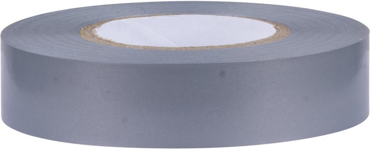 Elektrawebshop Elektrische isolatietape Grijs 10 meter - 233105
