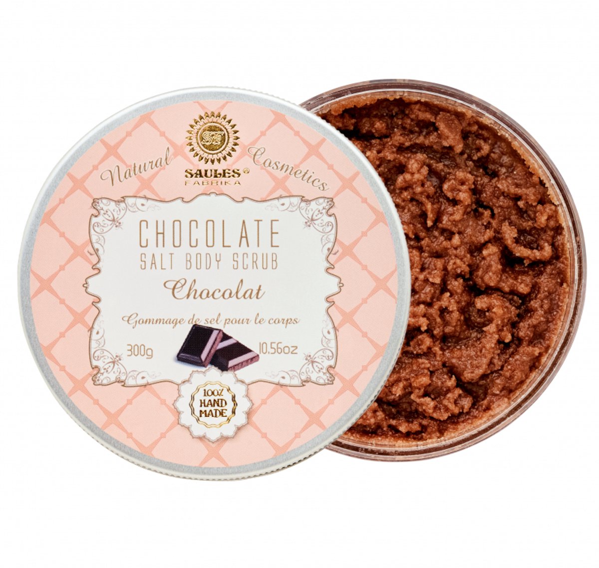 Chocolade scrub-body scrub-kerstcadeau
